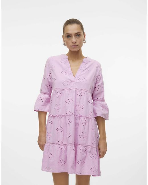 Vero Moda Purple – bluse