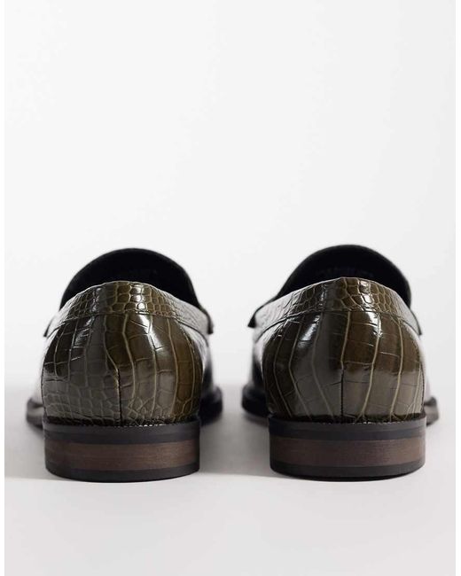 ASOS Multicolor Penny Loafers for men
