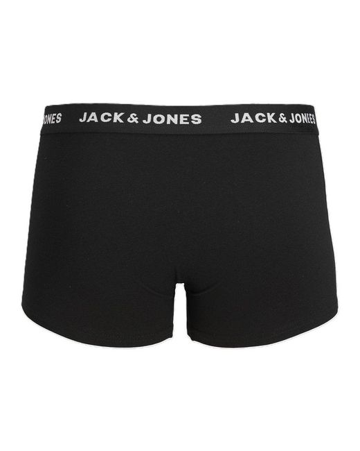 Pack De 2 Pares De Calzoncillos En De Jack & Jones de hombre de color Black
