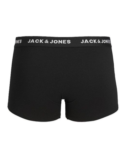 Jack & Jones Black 2 Pack Trunks for men