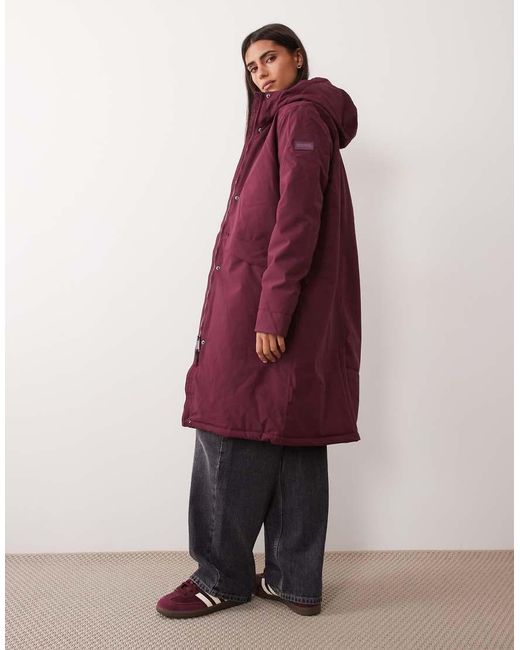 Regatta Red Waterproof Hooded Ramona Insulated Jacket