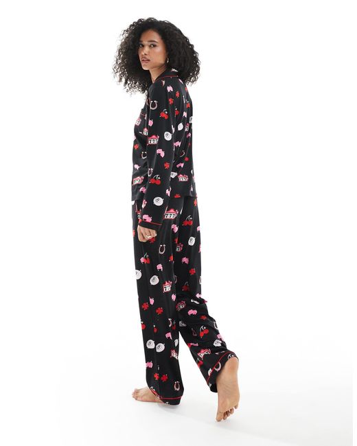 Ensemble Loungeable en coloris Black