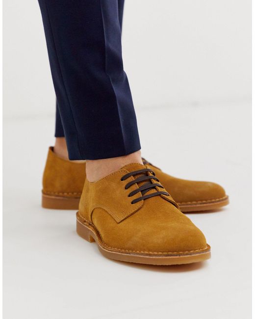 SELECTED Suede Shoes in Brown for Men | Lyst Canada