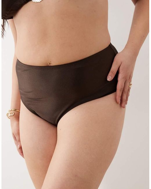 South Beach Multicolor High Waisted Bikini Bottoms