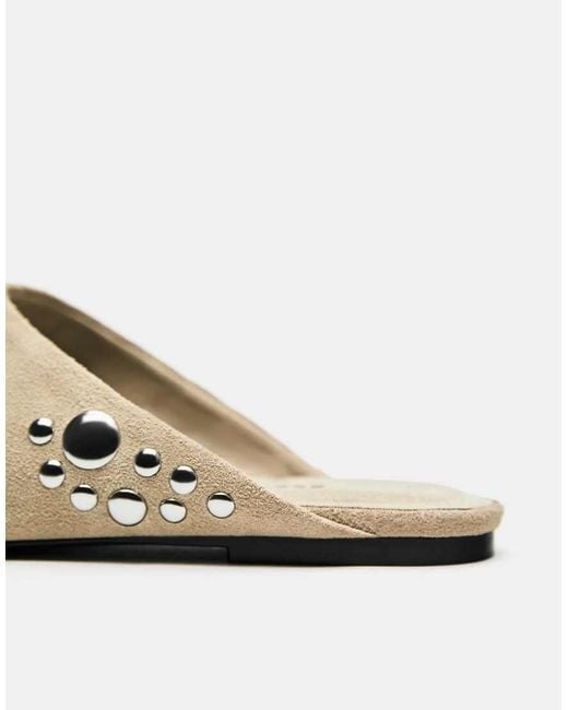 Sabot di Pull&Bear in Natural