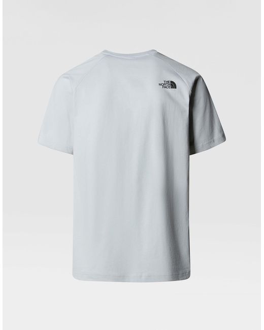 The North Face – redbox – raglan-t-shirt in Gray für Herren