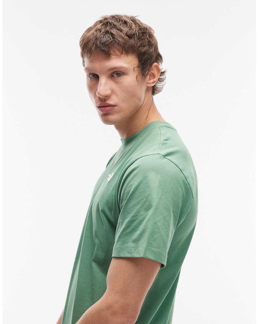The North Face Green Evolution Simple Dome Logo T-shirt for men