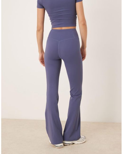 Tala Blue Skinluxe V-waist High Waisted Flared legging