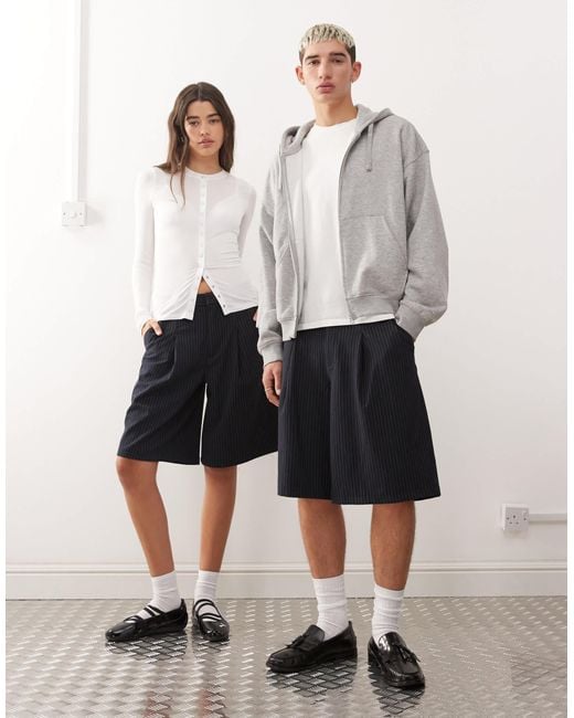 Collusion Multicolor Unisex Tailored Jort