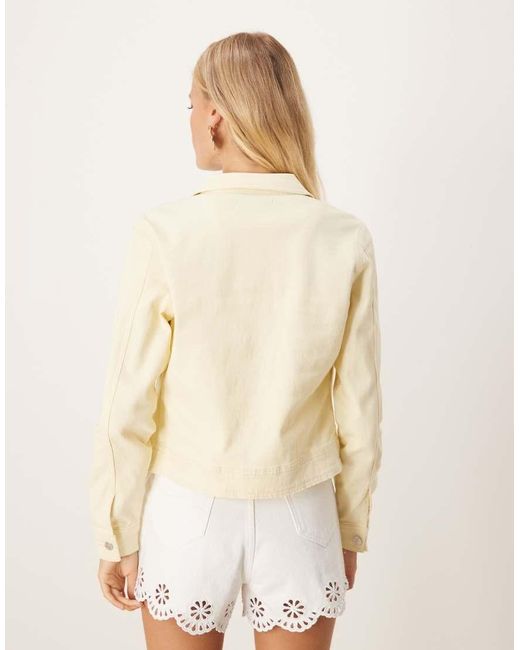 Threadbare Natural Classic Denim Jacket