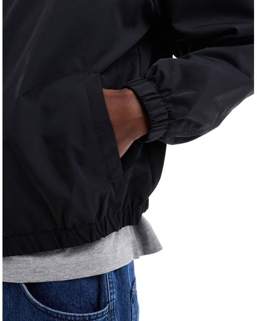 ASOS Blue Lightweight Harrington Jacket for men