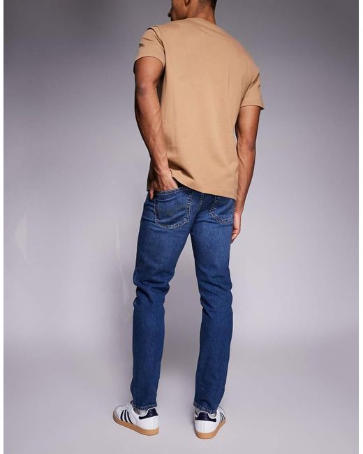 Vaqueros Tapered De Corte Slim Con Lavado Claro Vintage 512 De -Azul Levi's de hombre de color Blue