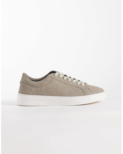 Baskets en daim - gris ASOS pour homme en coloris Multicolor