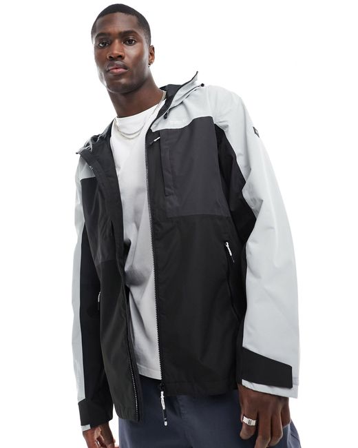 Regatta Black Maland Waterproof Jacket for men