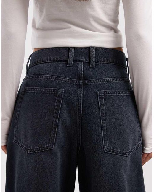 Collusion Blue X001 Antifit Mid Rise Jeans