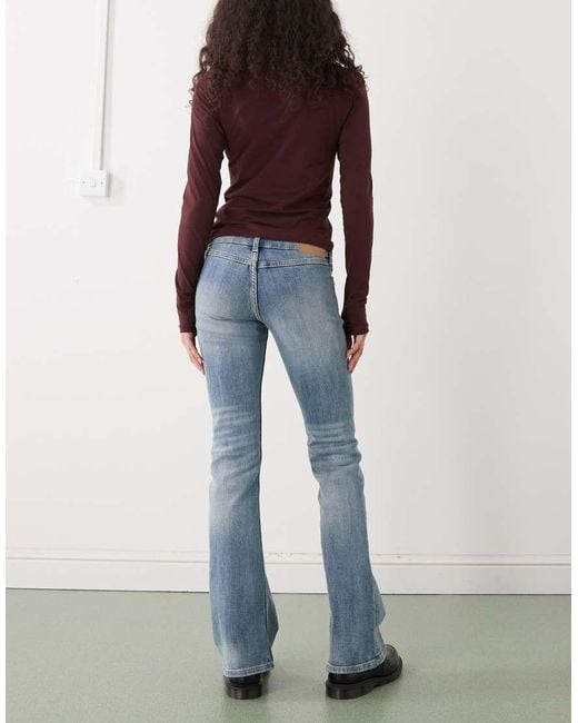 Weekday Blue Hour Flared Jeans