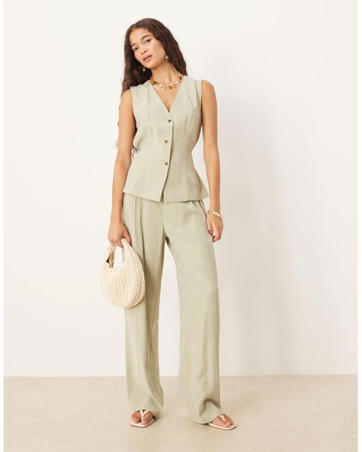 Gilet Vila en coloris Natural