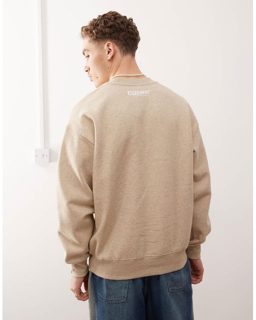 Aape By A Bathing Ape Aape by a bathing ape – sweatshirt in Natural für Herren