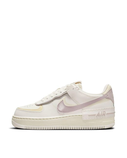 Nike Air Force 1 Shadow Sneakers in White | Lyst