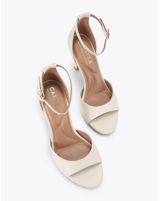 Carvela Kurt Geiger White Standard Fit Corletta Heels