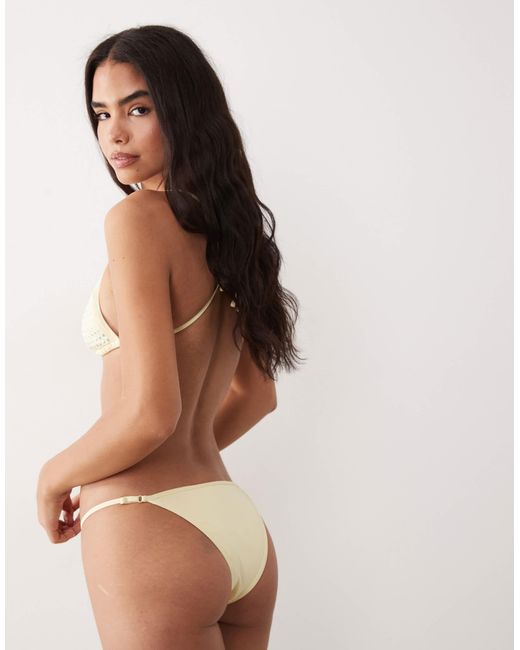 Bikini orné Mango en coloris Brown