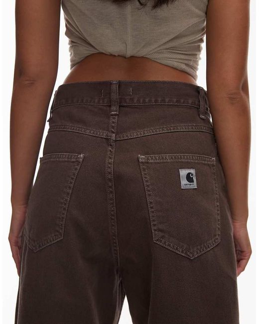 Carhartt Brown Brandon Loose Denim Jeans