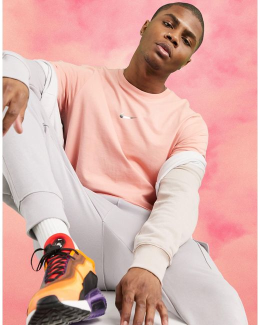 Pastel pack - t-shirt - cendré Nike pour homme en coloris Orange | Lyst