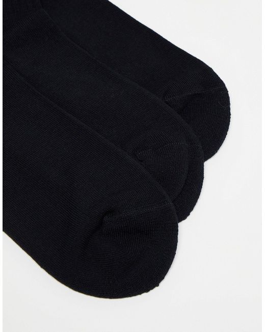 Adidas Originals Black – trefoil cushion – 3er-pack socken