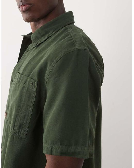 Paul Smith Green Short Sleeve Casual Fit Shirt for men