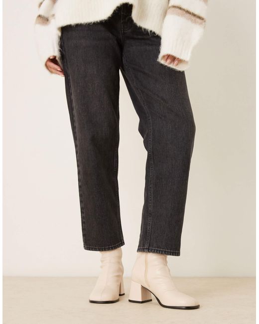 ASOS Natural – royce – ankle-boots