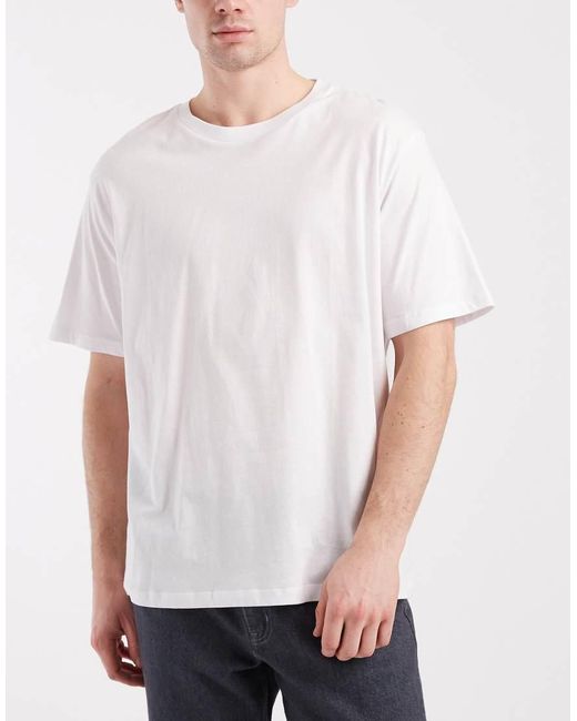 Jack & Jones Blue Oversize T-shirt 3 Pack for men