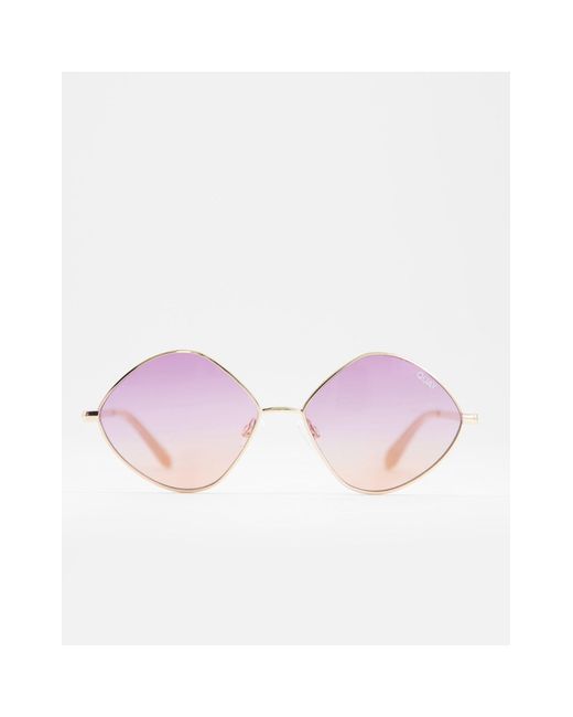 quay sunglasses diamond