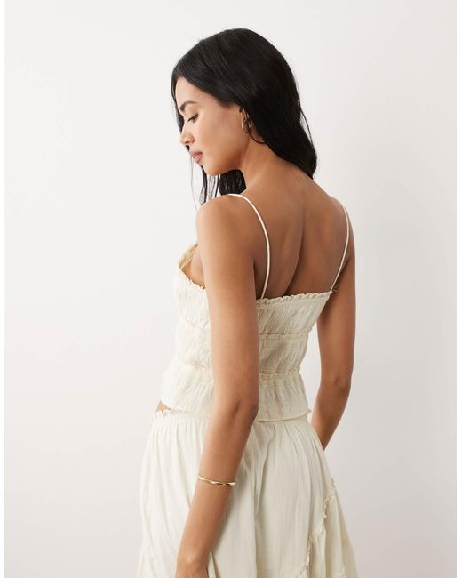 Iisla & Bird White Cami Top