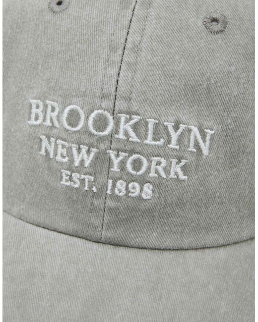 Pull&Bear Gray – kappe