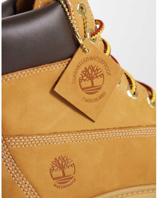 Timberland Brown Stone Street 6 Inch Elevated Boots