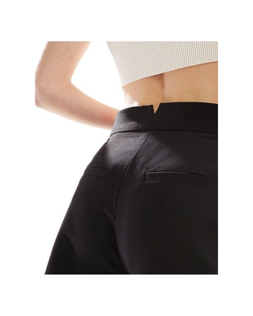Asos design tall - pantaloncini sartoriali taglio lungo neri di ASOS in Black