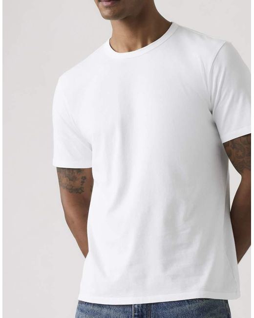 Levi's White Original T-Shirt for men