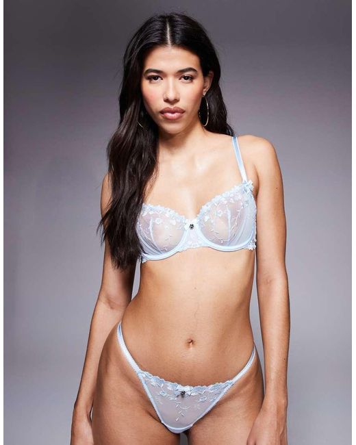 Boux Avenue Brown Annabella Co-ord Balconette Bra