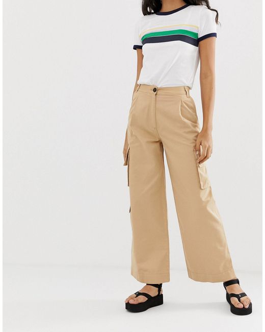 Monki Wide Leg Trousers Clearance, 51 