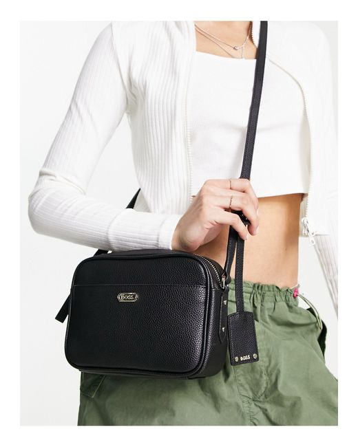 BOSS by HUGO BOSS Boss Orange Amanda Across Body Bag in White Lyst Australia