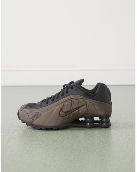 Nike Gray – shox r4 – sneaker
