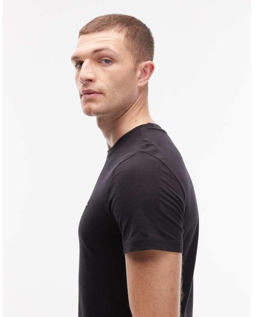 Tommy Hilfiger Black Extra Slim 2 Pack T-Shirts for men