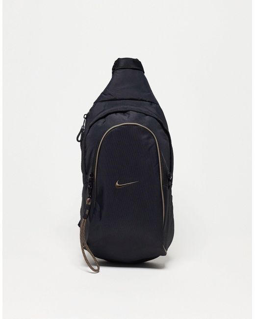 Nike Essentials Sling Bag in Black | Lyst