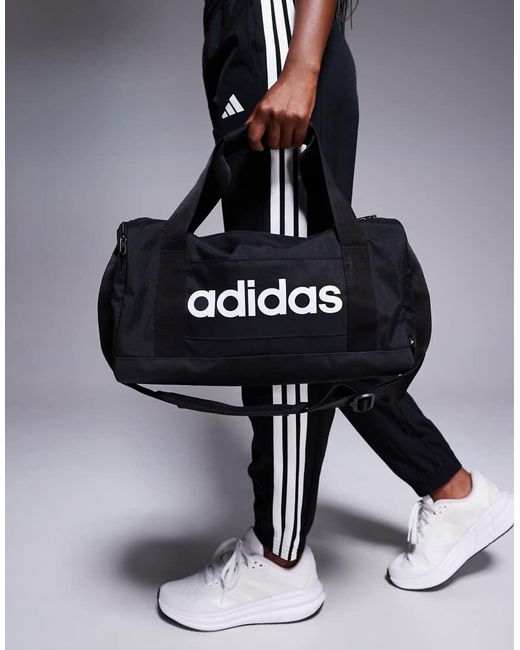 Adidas Originals Gray Adidas Training Small Duffle Bag