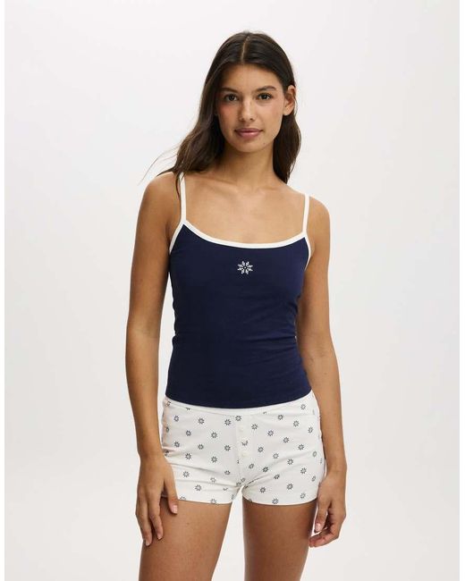 Cotton On Blue Dreamy Soft Boyshort