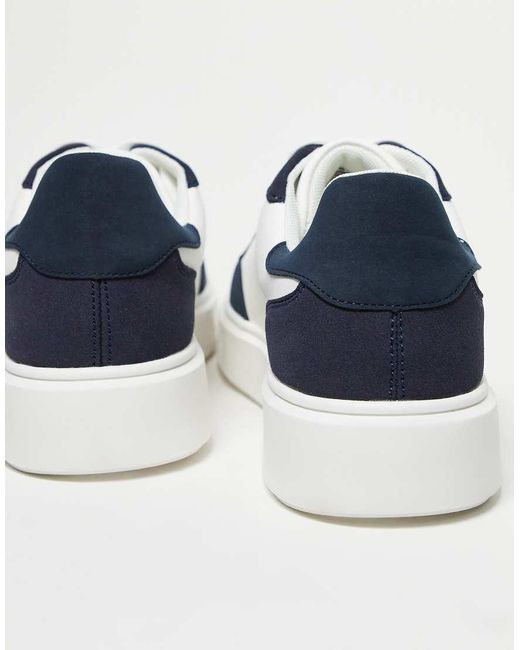 ASOS Metallic Lace-up Sneakers for men