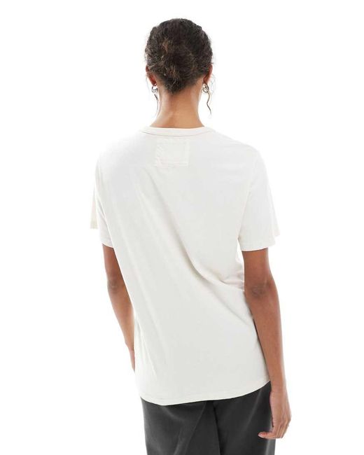 Superdry White Athletic Tonal Oversized T-Shirt