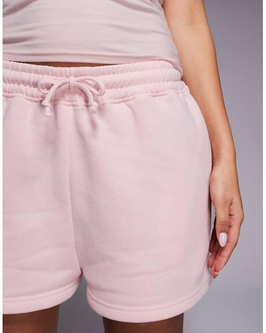 Kaiia Pink Studio Sweat Shorts Co-Ord