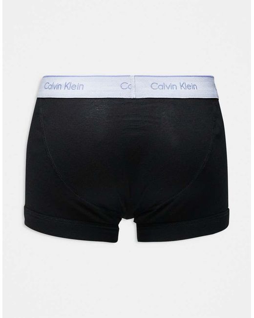 Calvin Klein Black Cotton Classics 5 Pack Boxer Briefs for men