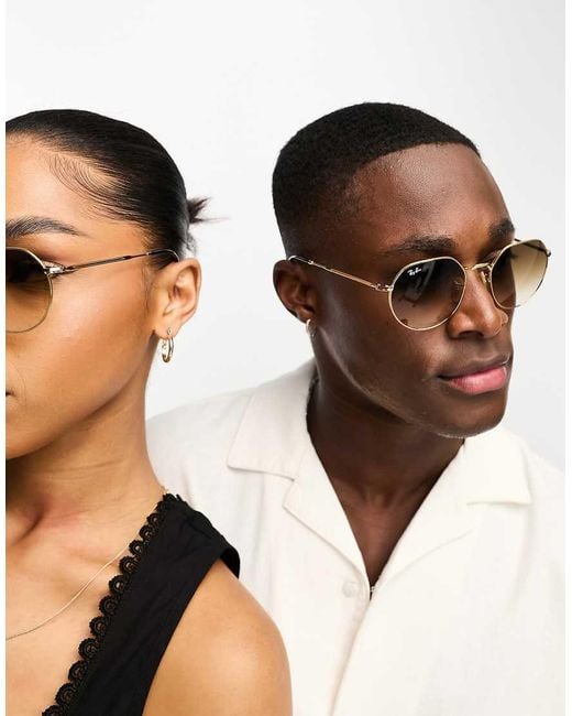 Ray-Ban Black Jack Round Hex Sunglasses
